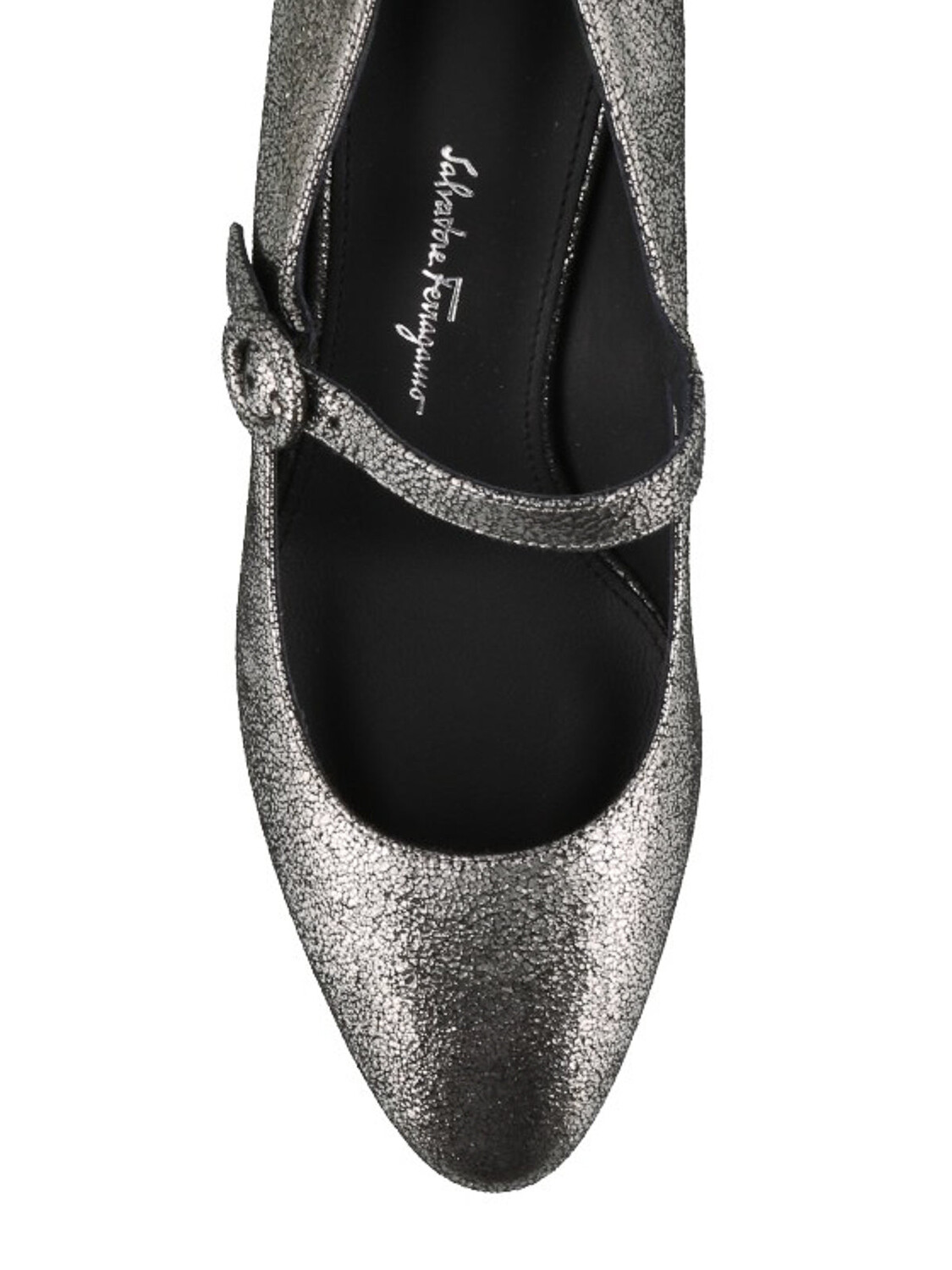 SALVATORE FERRAGAMO Женские туфли Ortensia 718282 Серебристые, мультиколор — фото 2