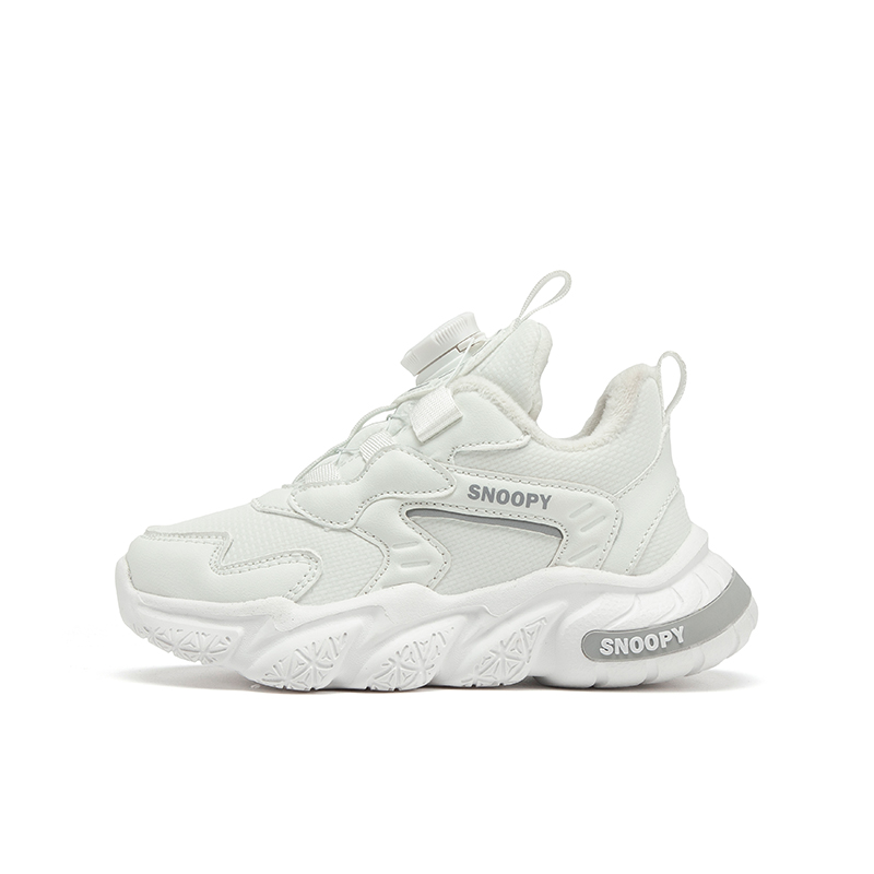 

Детские кроссовки с низким верхом и противоскользящей амортизацией SNOOPY, белый