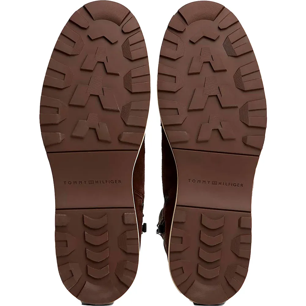 Ботинки Tommy Hilfiger Corporate Suede, коричневый — фото 2