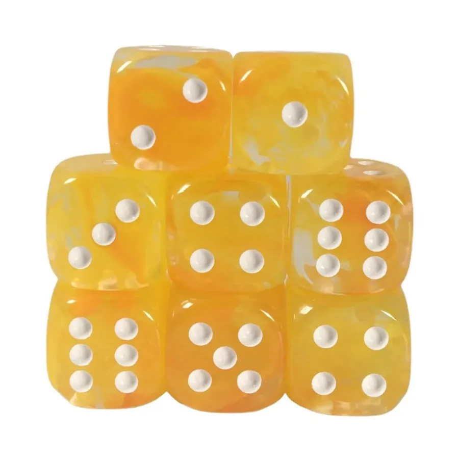 

d6 18 мм Благодать Ки-Рин с белым (8), Class & Creature Dice - d6 Sets