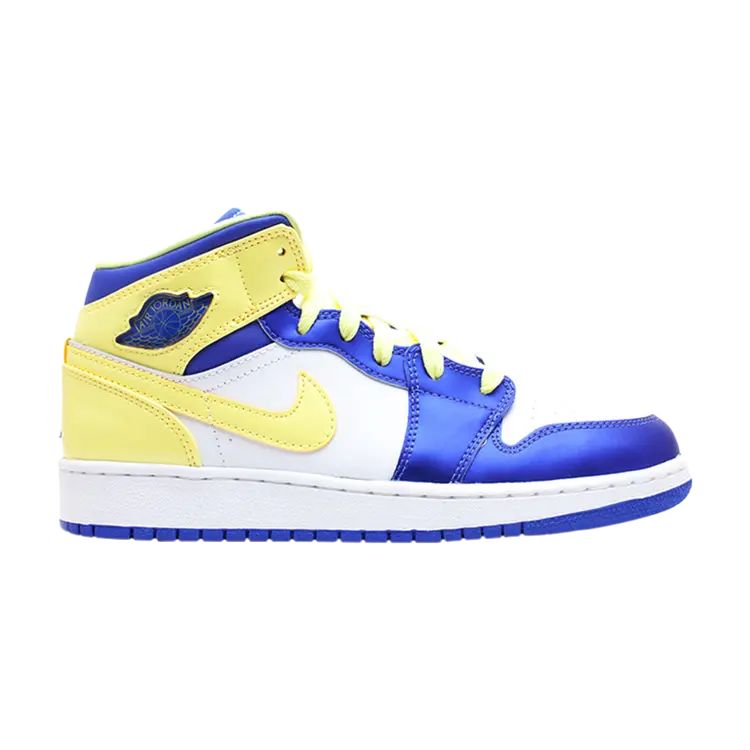 

Кроссовки Air Jordan 1 Mid GS 'Easter', белый