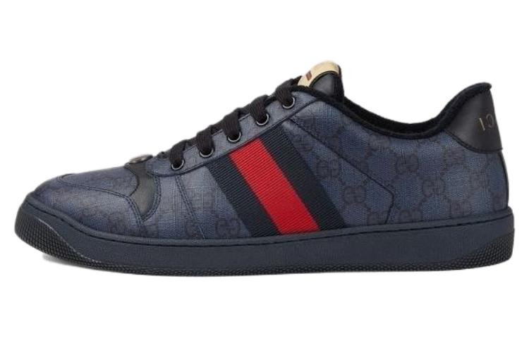

GUCCI Кроссовки Screener 'GG Supreme Dark Blue Red'