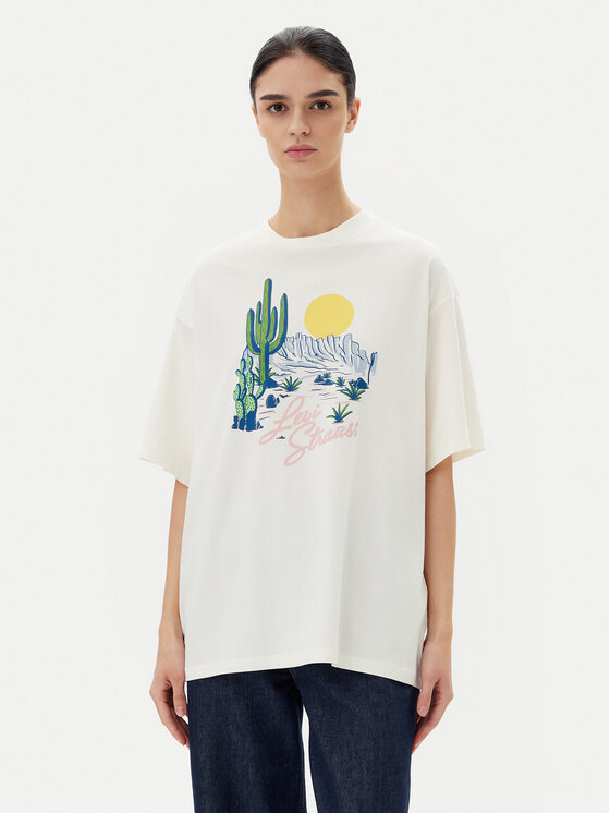 

Футболка свободного кроя Graphic A4924-0082 Levi'S, белый