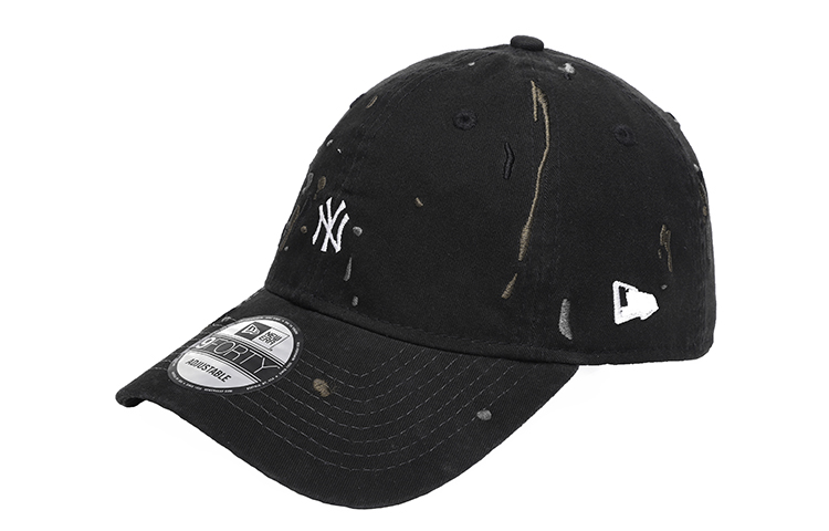 

New Era Хлопковая бейсболка унисекс черная, Black