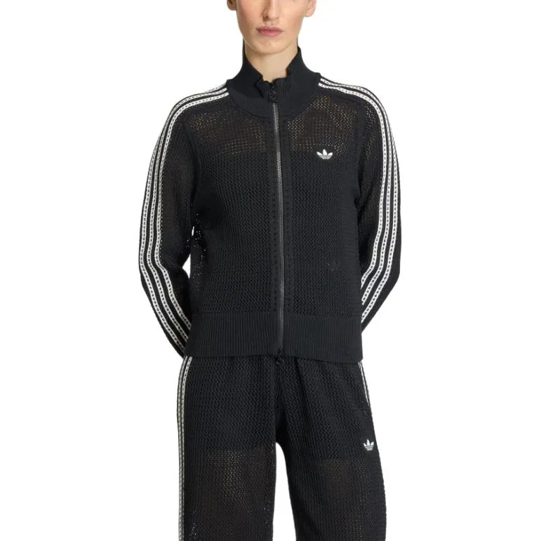 Вязаный джемпер FW25 Knitwear Women's Adidas Originals, Black — фото 3