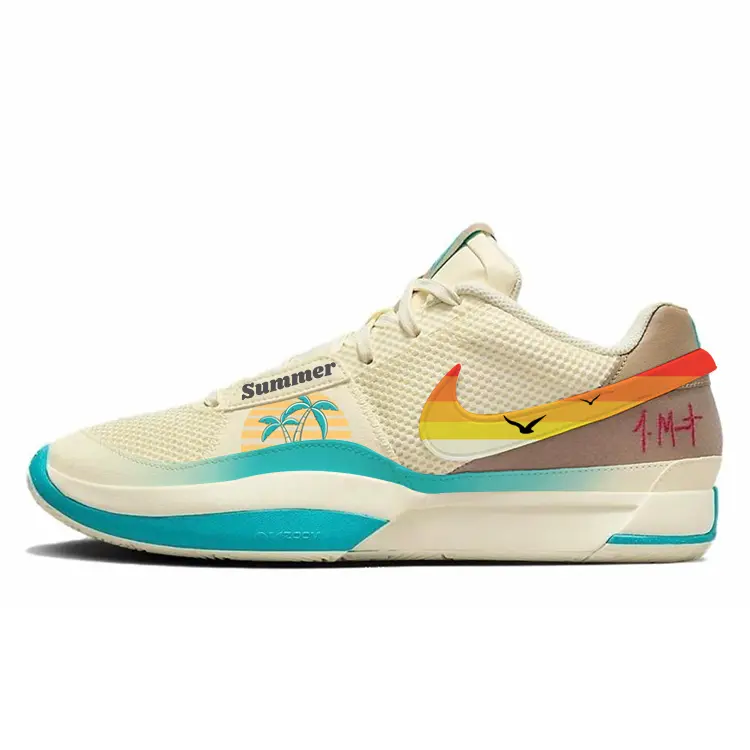 

Nike Баскетбольные кроссовки Ja 1 Low Top, мужские, желтые