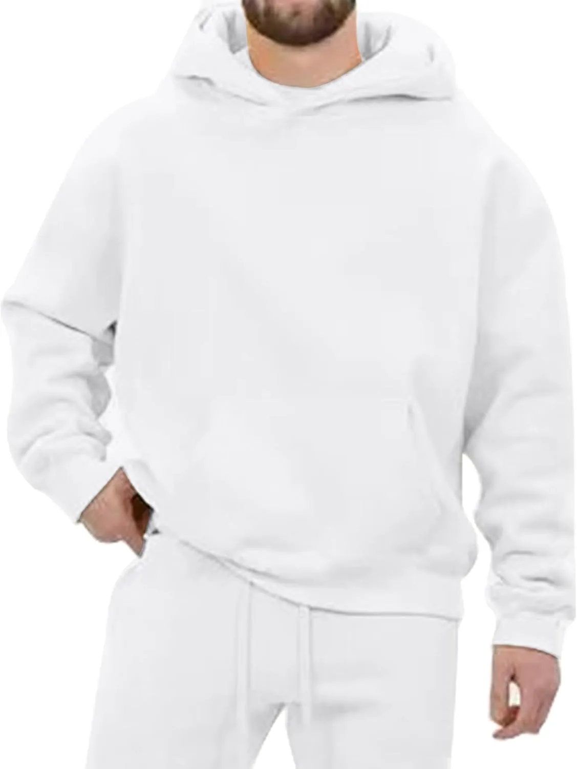 

Толстовка Sandbank с капюшоном, длинный рукав, мягкий флис, карманы-кенгуру