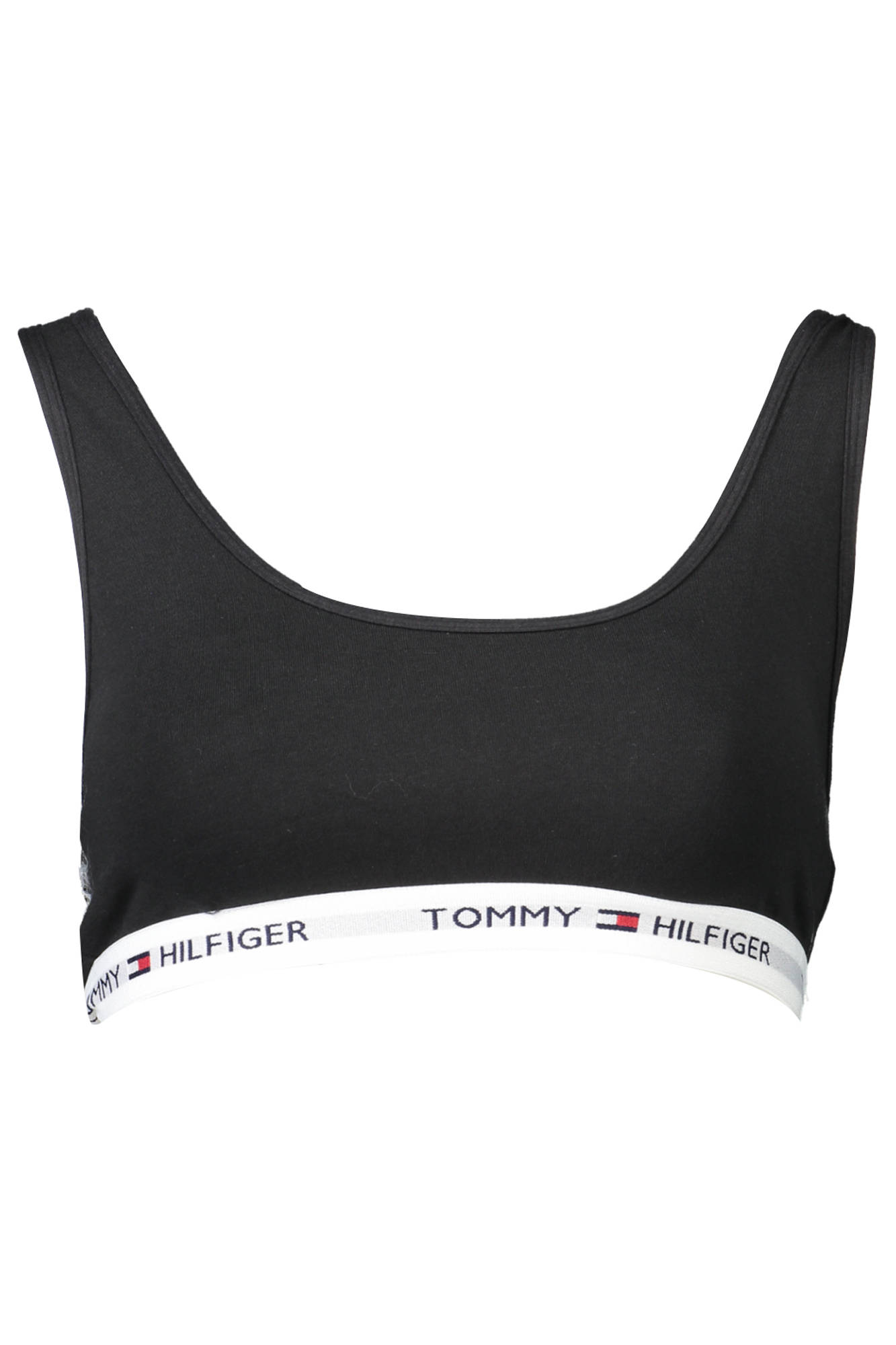 

Бюстгальтер женский Tommy Hilfiger спортивный эластичный, черный