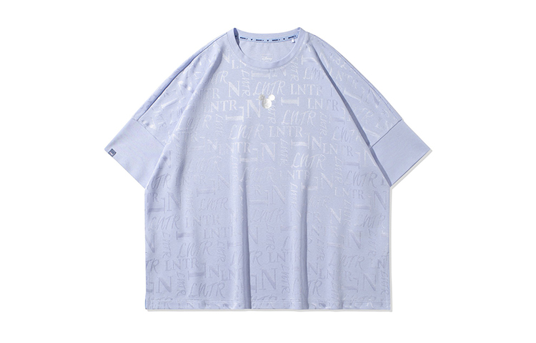 

LINING Футболка Disney X женская фиолетовая, Фиолетовый, LINING Футболка Disney X женская фиолетовая