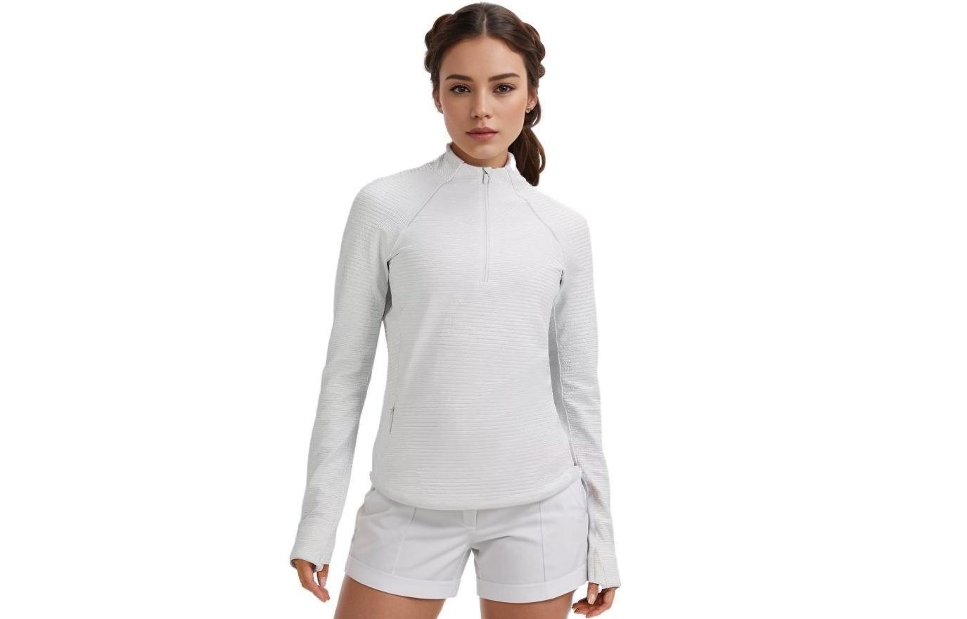 

Футболка с рукавом реглан женская Lululemon, белый