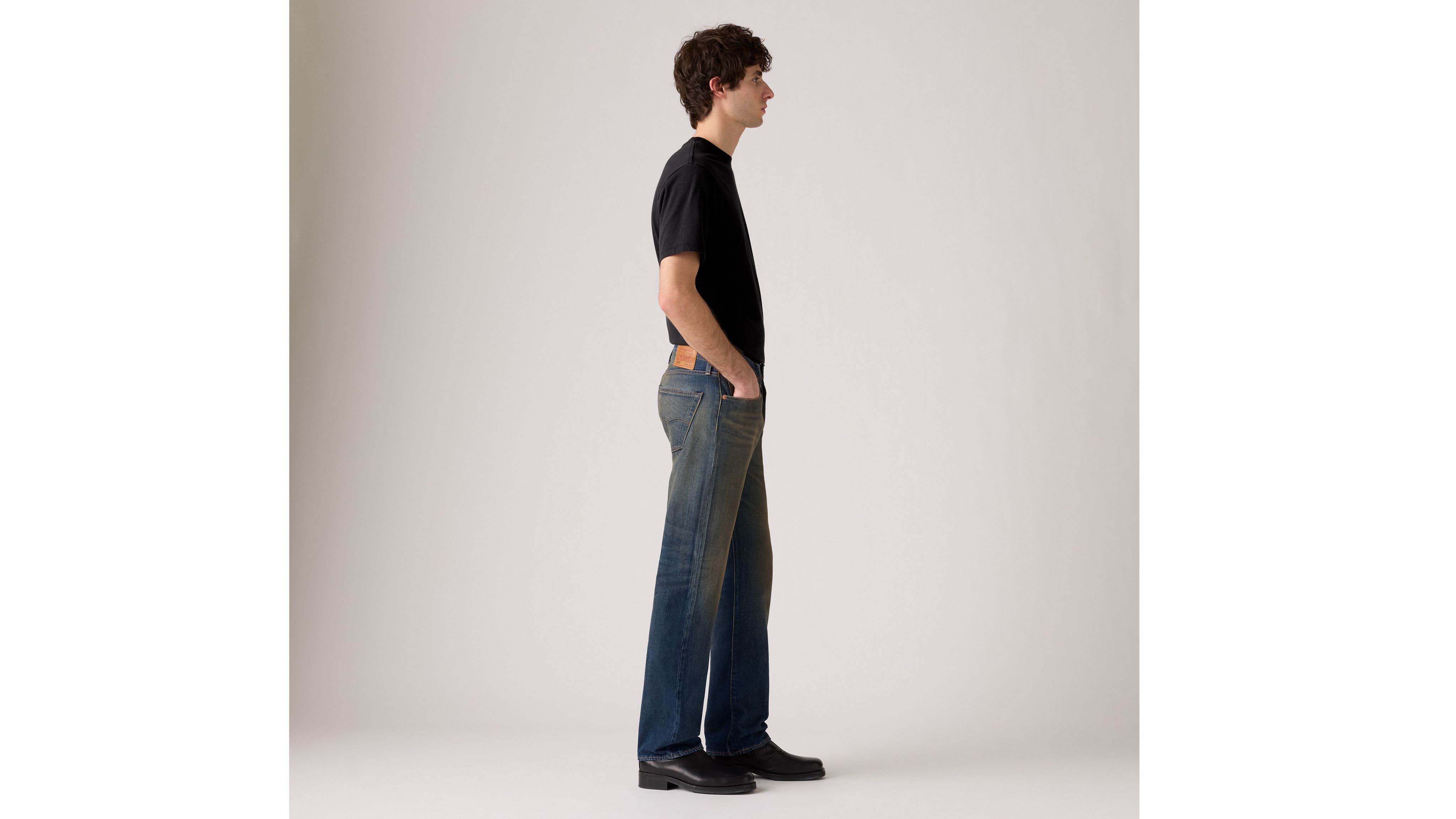 Мужские джинсы 501 Original Fit Levi's, Night Hawks - Dark Wash — фото 4