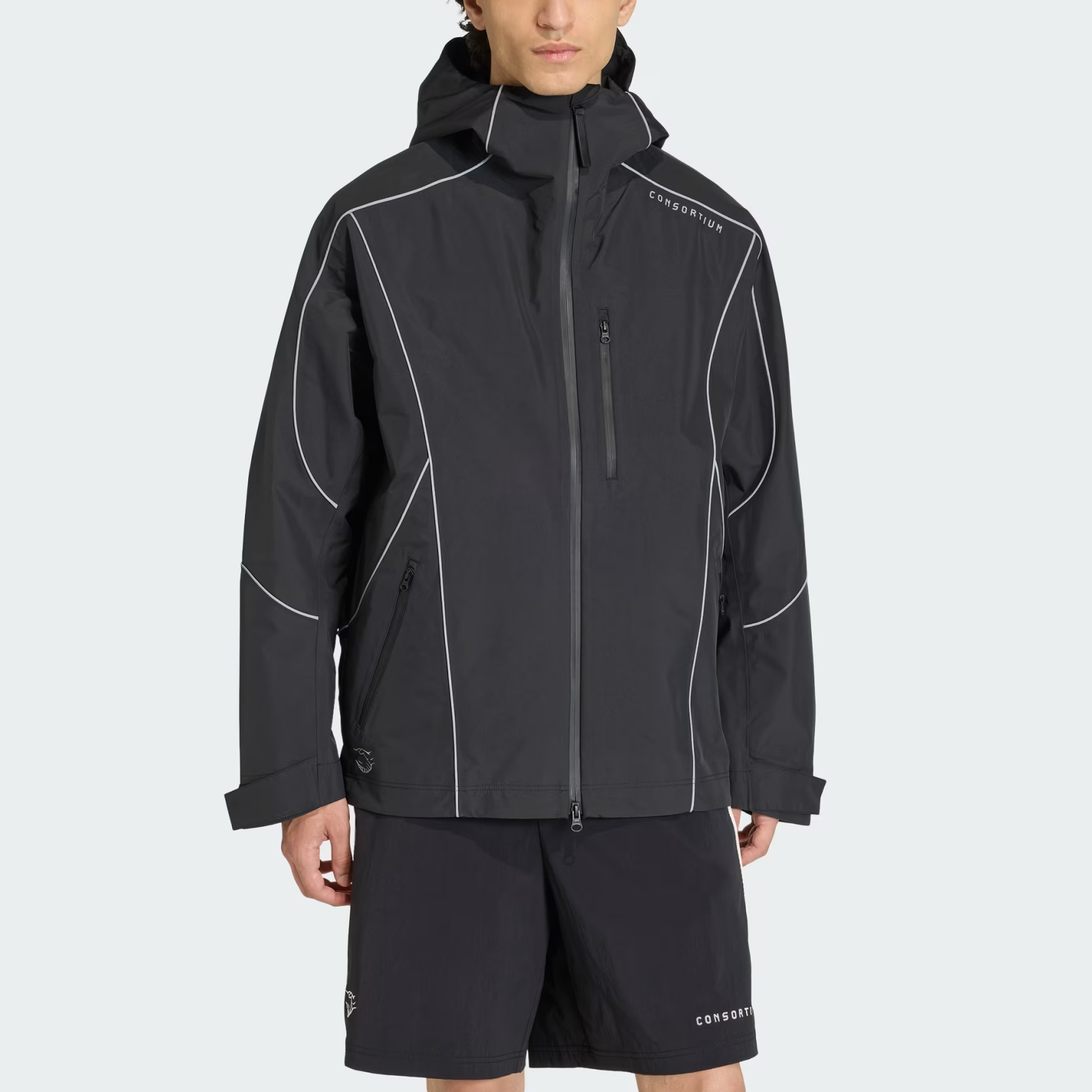 Куртка Shell от CONSORTIUM Adidas Originals, черный — фото 3