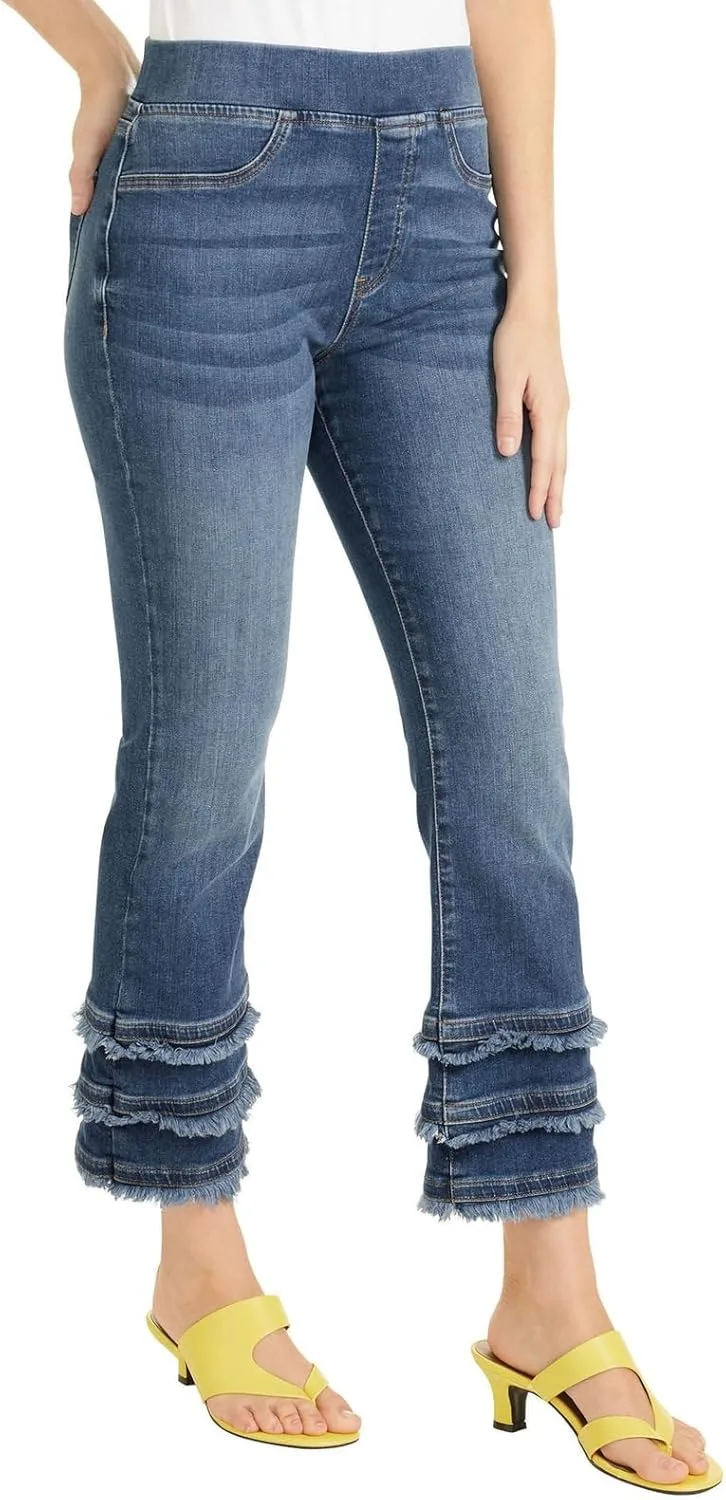 

Женские капри Masseys Frey Hem Pull-On с высокой посадкой и эластичным поясом