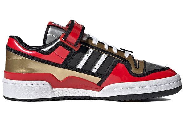 Кроссовки симпсоны x форум низкие Adidas, красный — фото 2