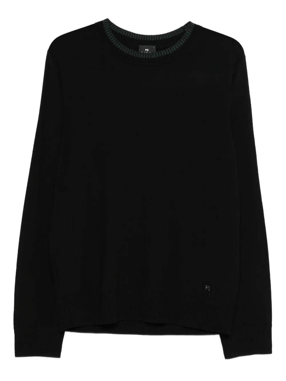 

Свитер с вышитым логотипом Ps Paul Smith, черный