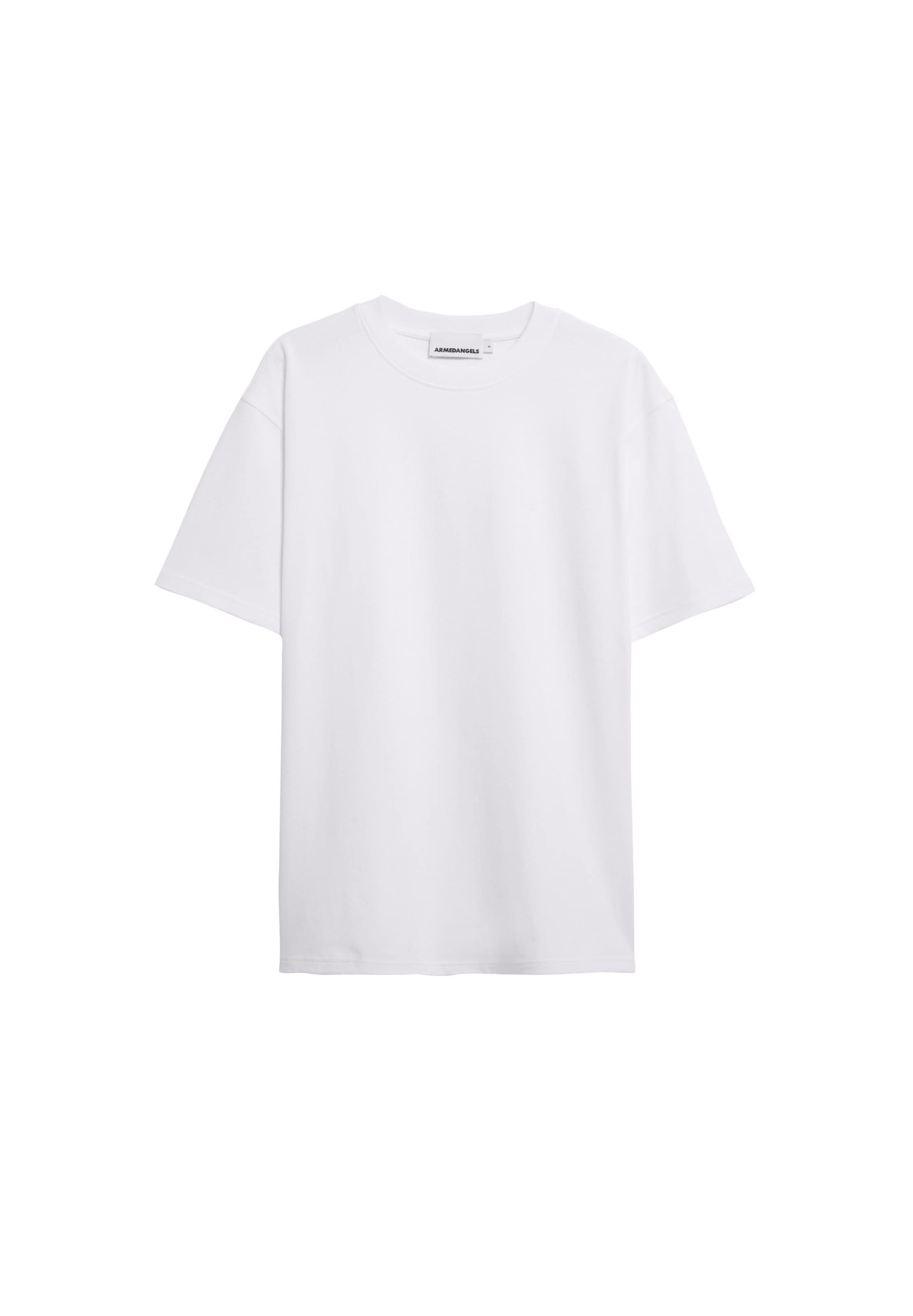 

ARMEDANGELS Футболка 'MAARKOS' в белом цвете