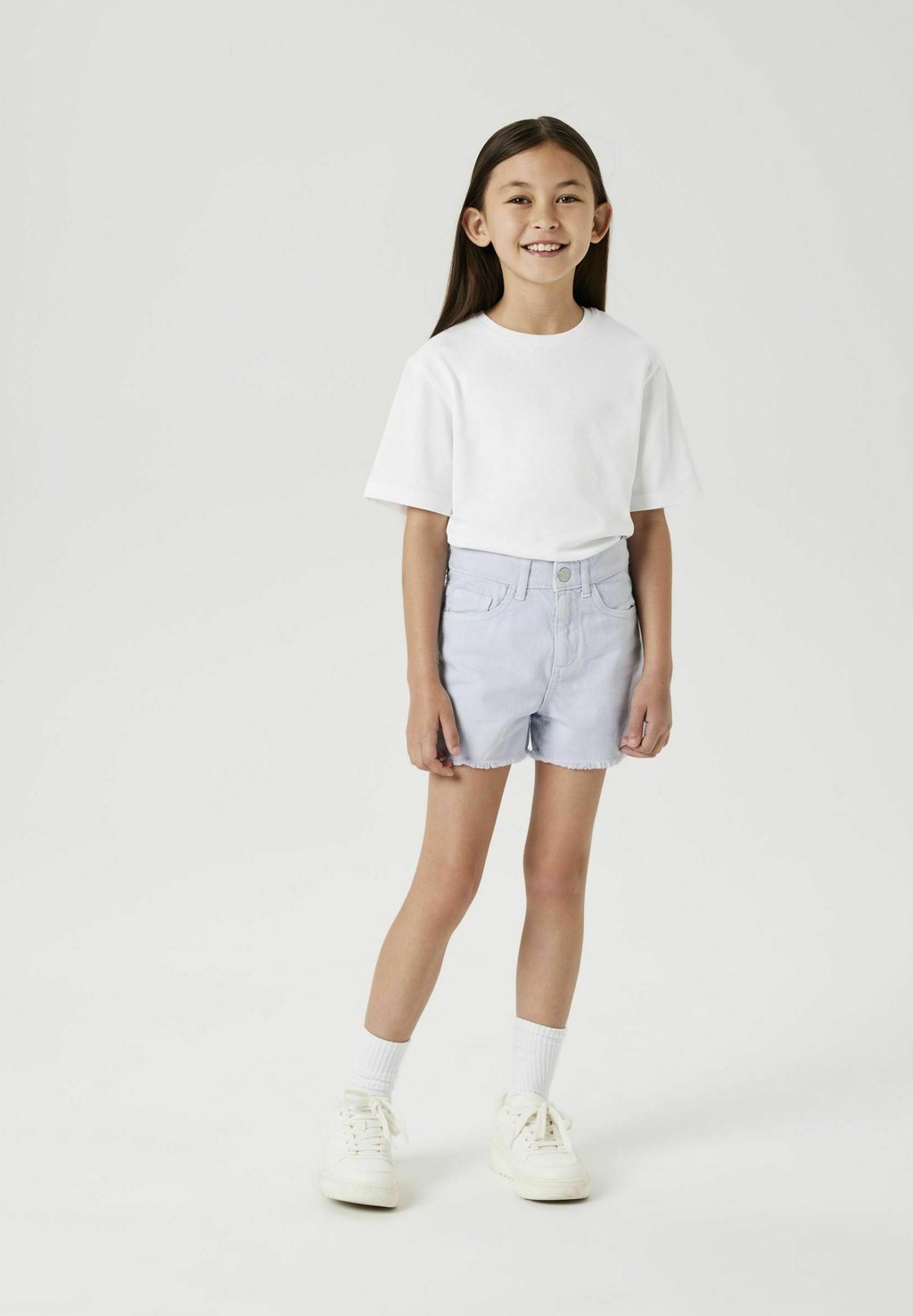 

Джинсовые шорты MOM FIT Name it, светло-голубой