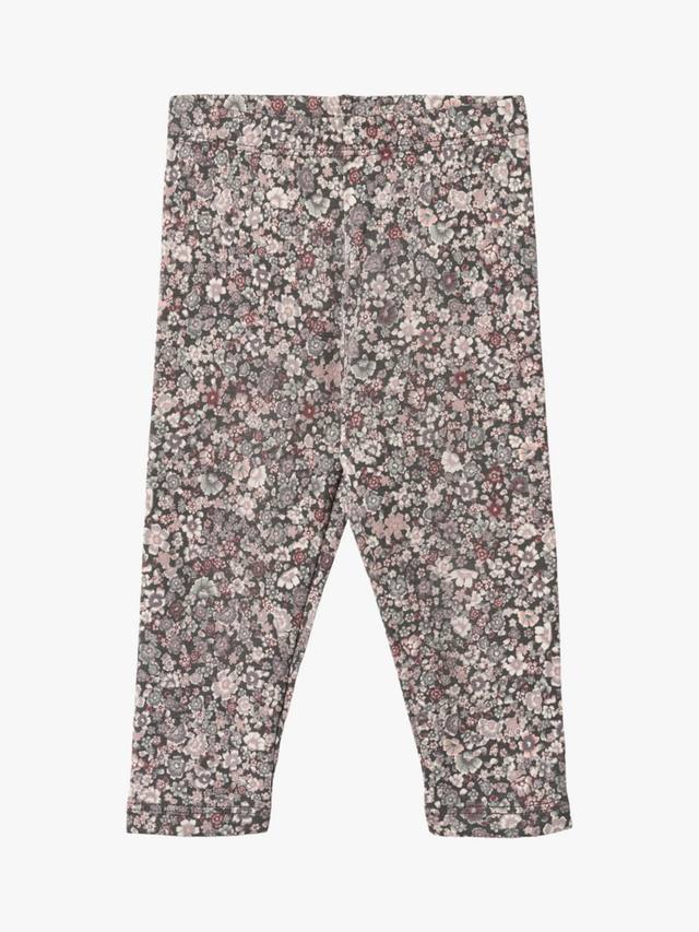 

Детские хлопковые легинсы с принтом WHEAT, Purple Stone