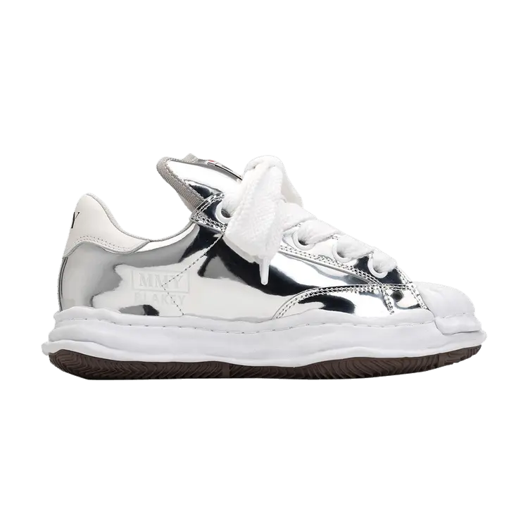 

Кроссовки Maison Mihara Yasuhiro Blakey Puffer OG Sole Leather Low Silver, серебряный, Серебристый, Кроссовки Maison Mihara Yasuhiro Blakey Puffer OG Sole Leather Low Silver, серебряный