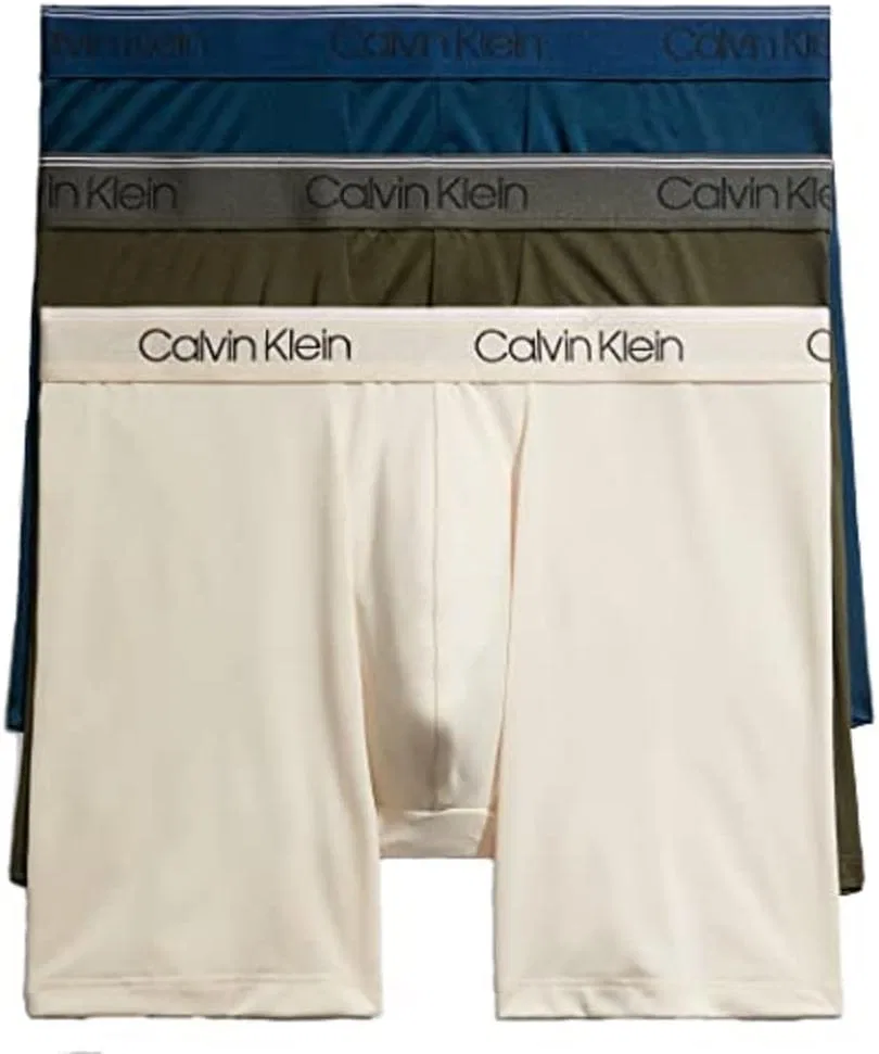 Боксеры Calvin Klein, цвет Olive, Tapioca, Legion Blue