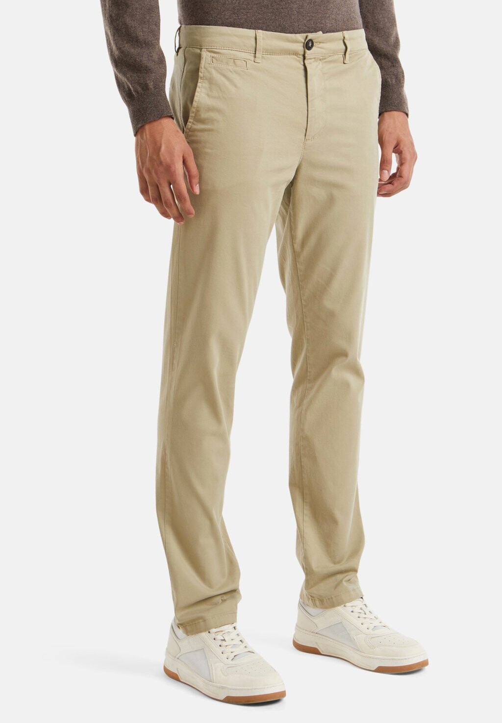 

Чиносы SLIM FIT United Colors of Benetton, зеленый