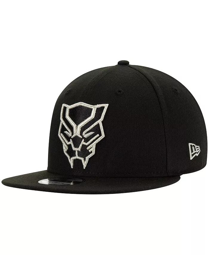 

Мужская черная кепка с классическим логотипом Black Panther 9FIFTY с регулируемой застежкой New Era