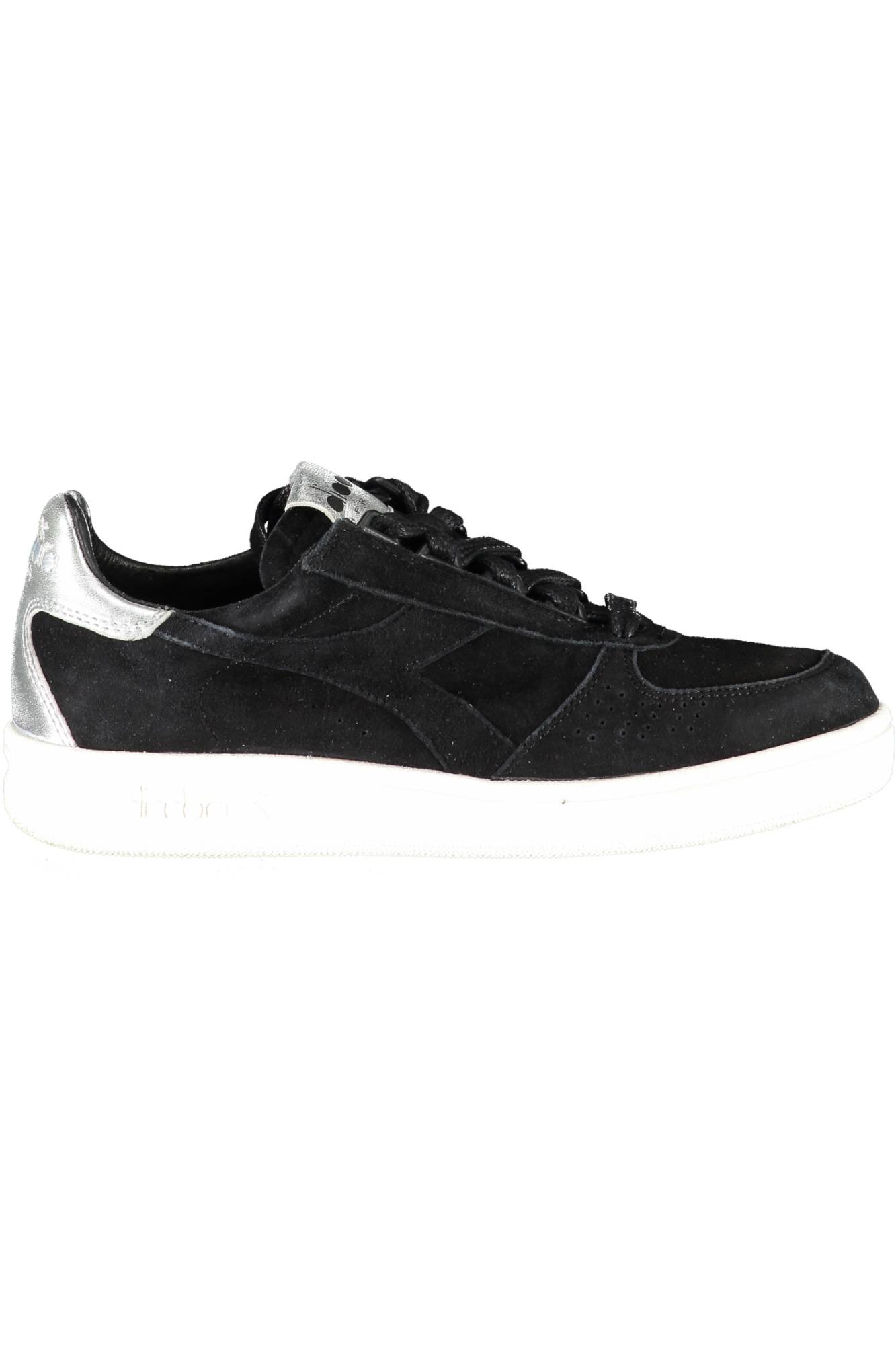 Кроссовки спортивные женские Diadora, черный / серебряный