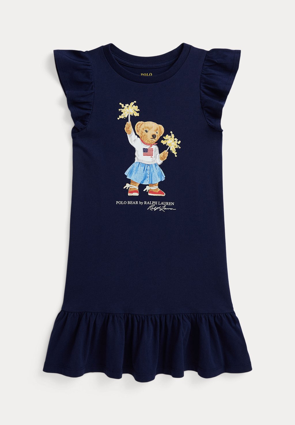 

Платье из джерси POLO BEAR COTTON JERSEY DRESS Polo Ralph Lauren, синий