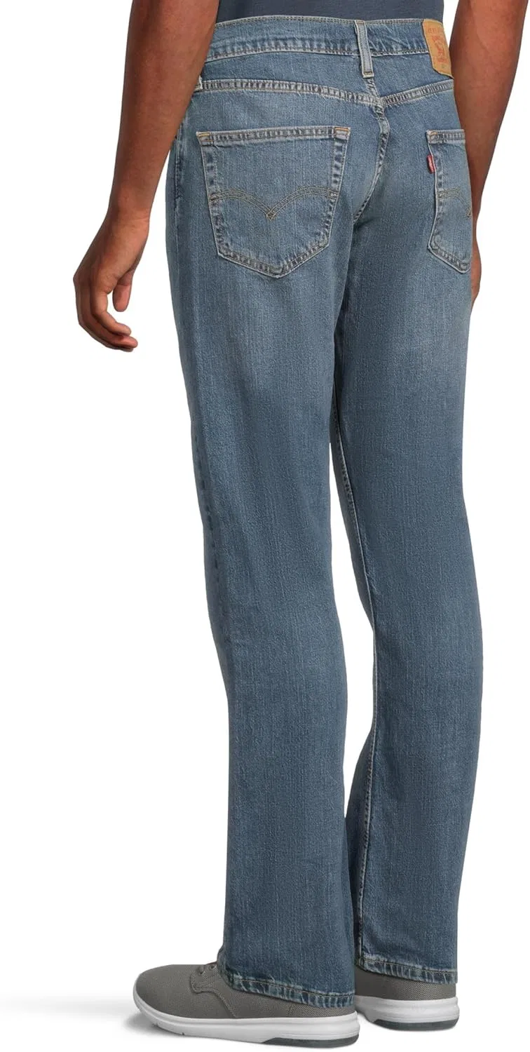 Джинсы Slim Bootcut Levi's, Blue Tunes - Medium Indigo — фото 3