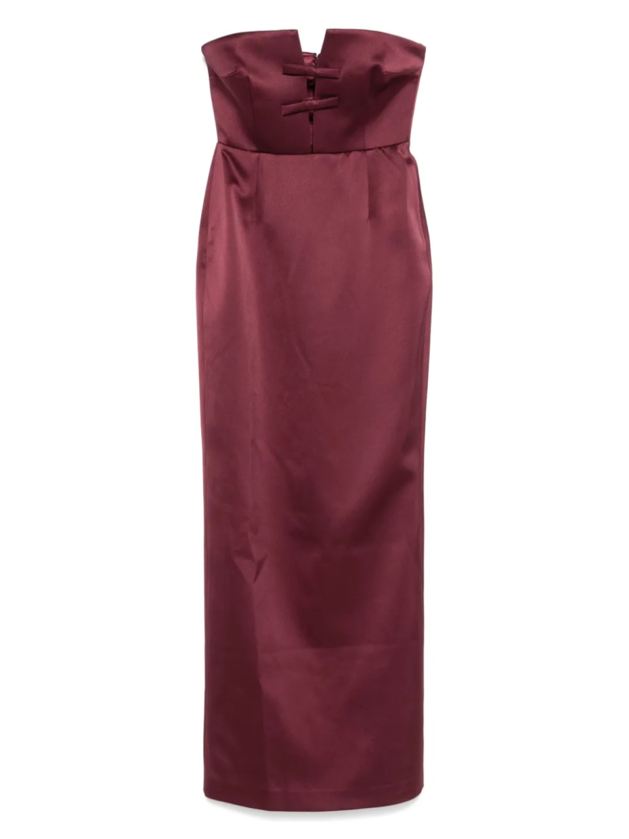 

Платье макси с бантом The New Arrivals Ilkyaz Ozel, красный