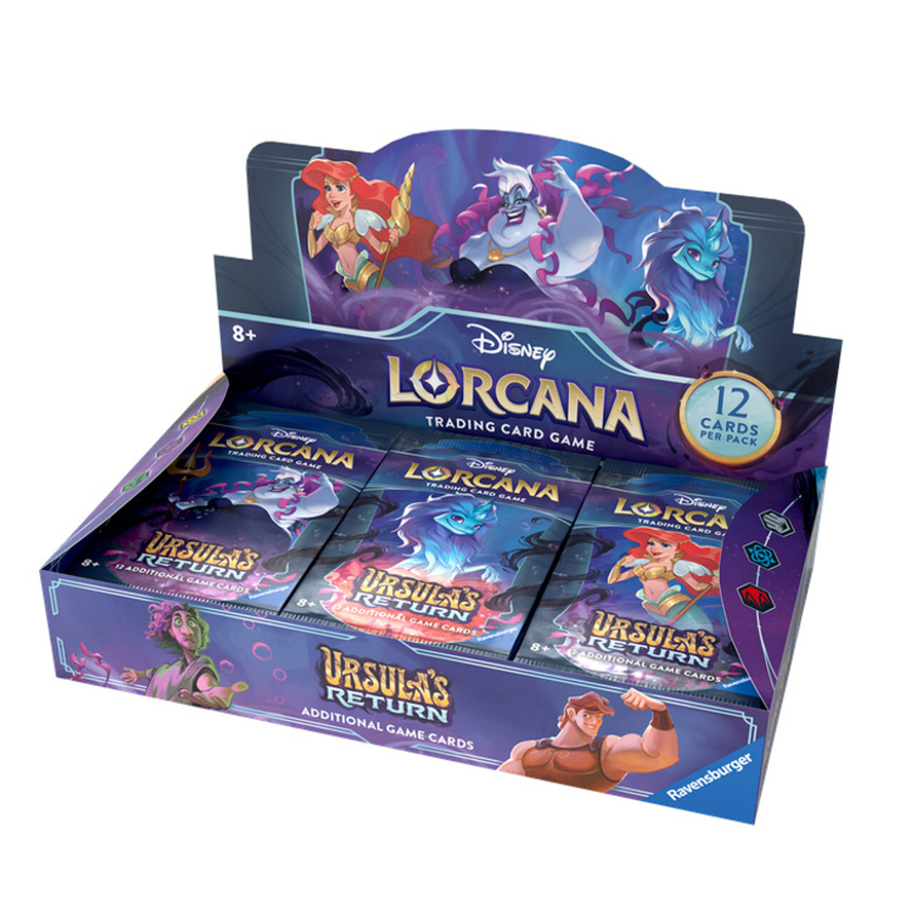 

Карточная игра Disney Lorcana TCG: Ursula's Return - Booster Box (24)