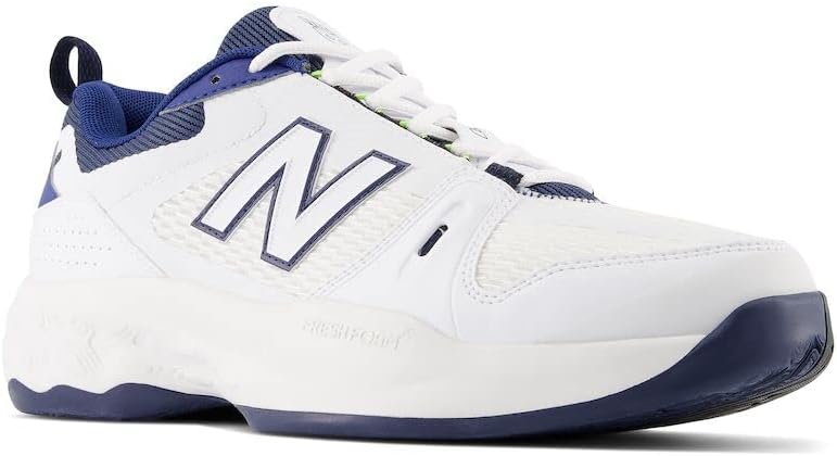 Кроссовки New Balance для мужчин Fresh Foam X 1007 V1, белый/синий/темно-синий — фото 4