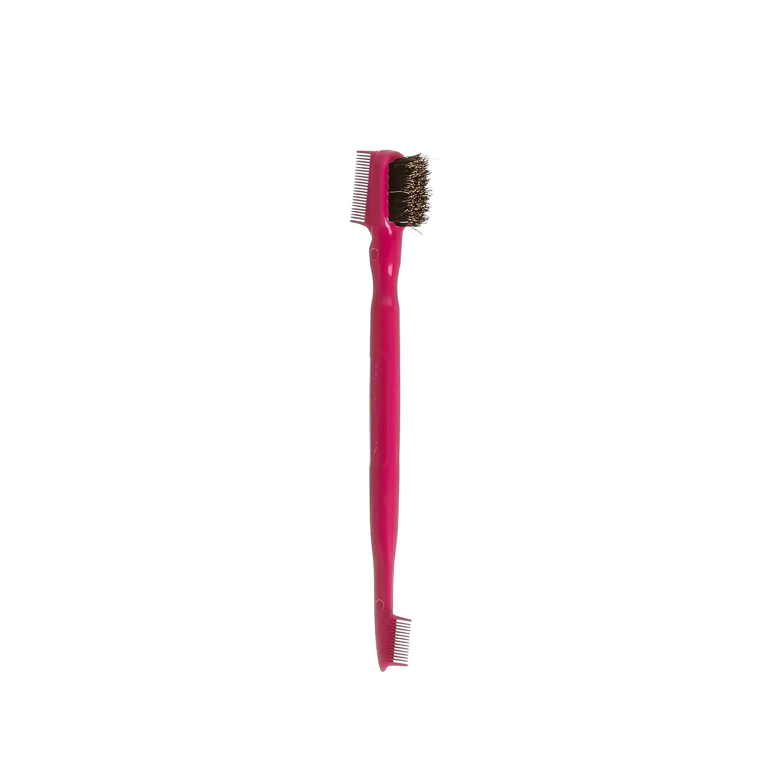 Профессиональная щетка для укладки волос «Ultimate Edge Fixer» от Red by Kiss Red By Kiss, Hot Pink Boar Brush With Double Comb — фото 3