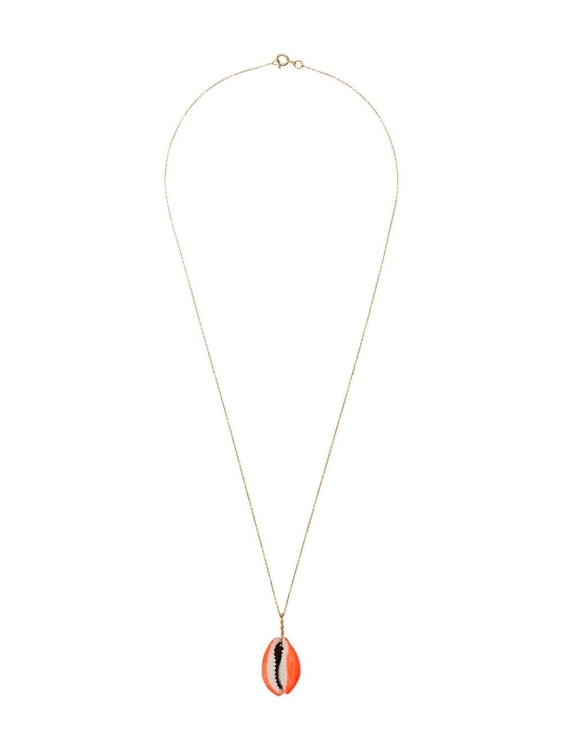 

Ожерелье из ракушек Aurelie Bidermann, оранжевый
