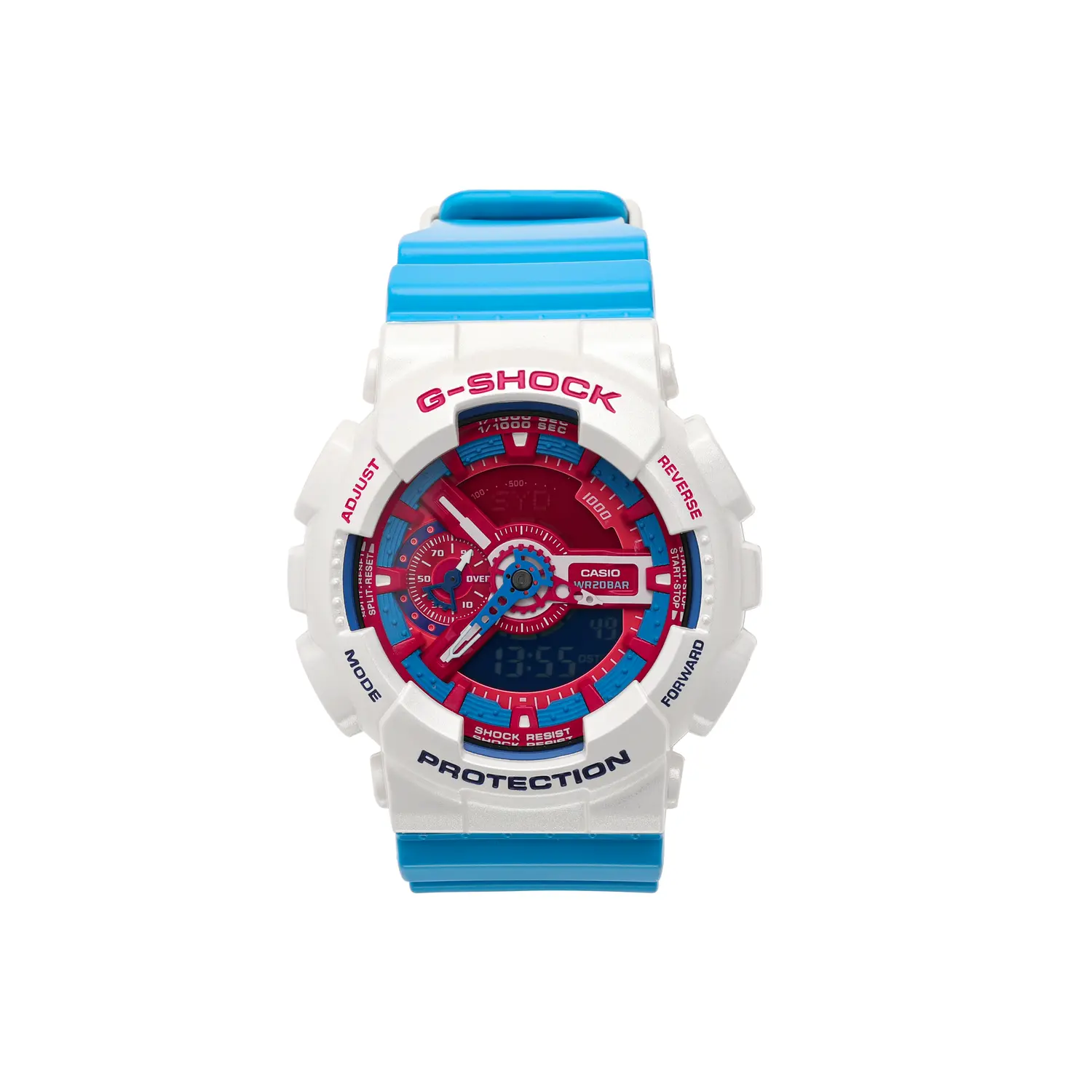 

Ограниченная серия "Красная и синяя" GA-110AC-7ADR G-SHOCK