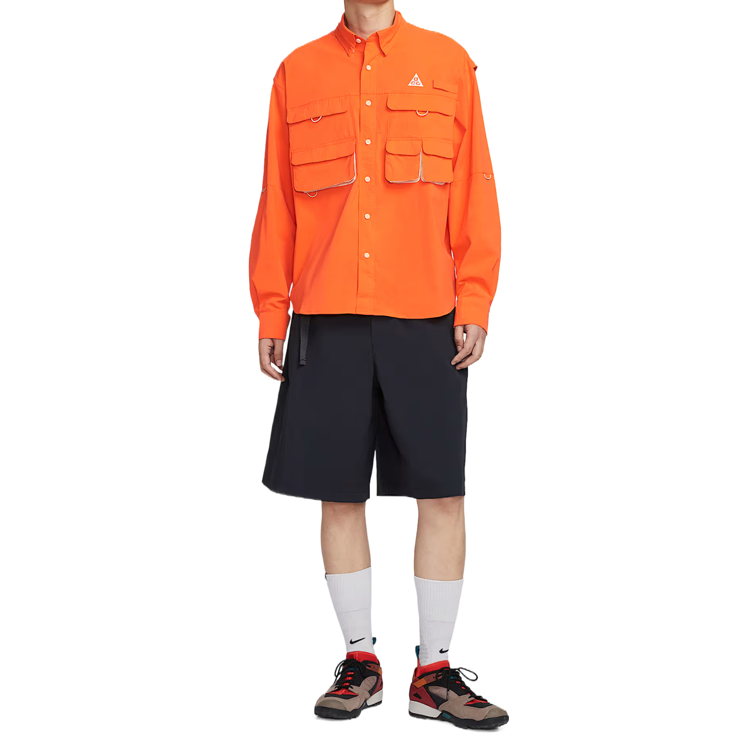 Рубашка ACG для мужчин Safety Orange Nike, оранжевый — фото 3