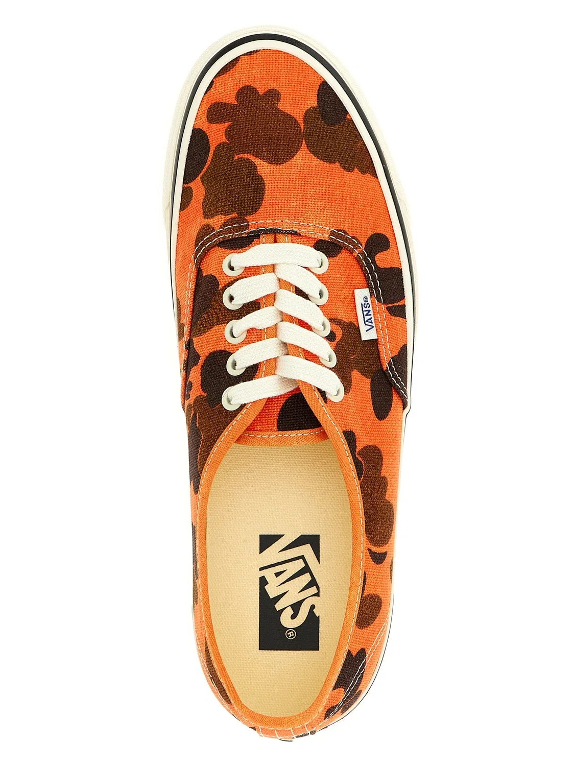 Кроссовки «Аутентик Премиум» Vans, оранжевый — фото 4