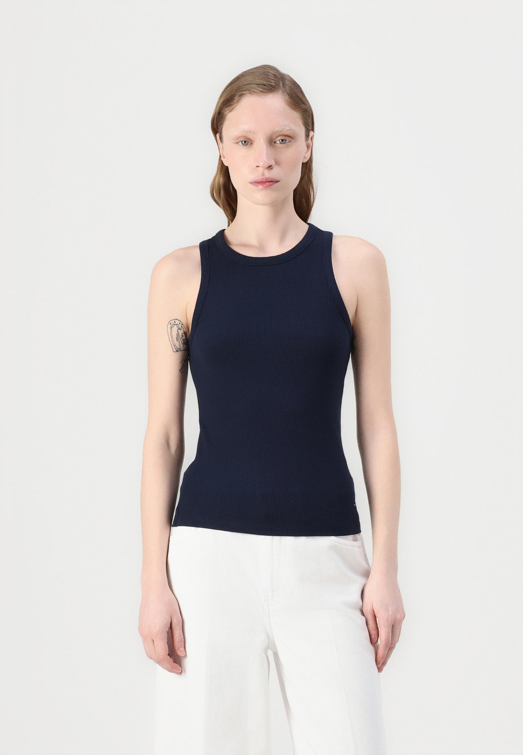 

Топ SLIM TANK Tommy Hilfiger, темно-синий