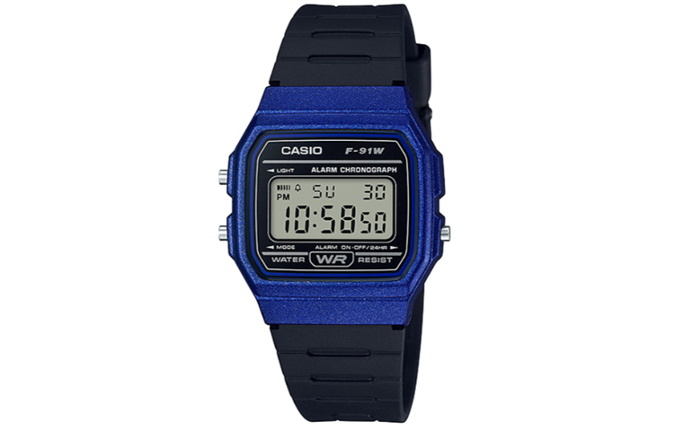 

Часы унисекс Standard Series 38,2 мм серые F-91WM-2A CASIO
