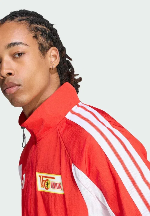 Спортивная куртка Adidas Performance, белый/ярко-красный — фото 4
