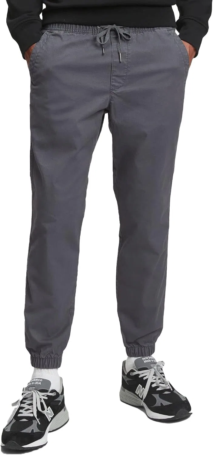 Мужские спортивные штаны свободного кроя Essential Jogger Pant, GAP, тёмно-жемчужный