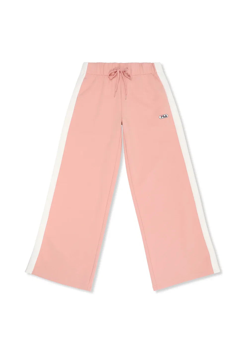 Одежда Lecore с контрастными вставками, брюки для спортивного костюма Fila, Mellow Rose-Egret