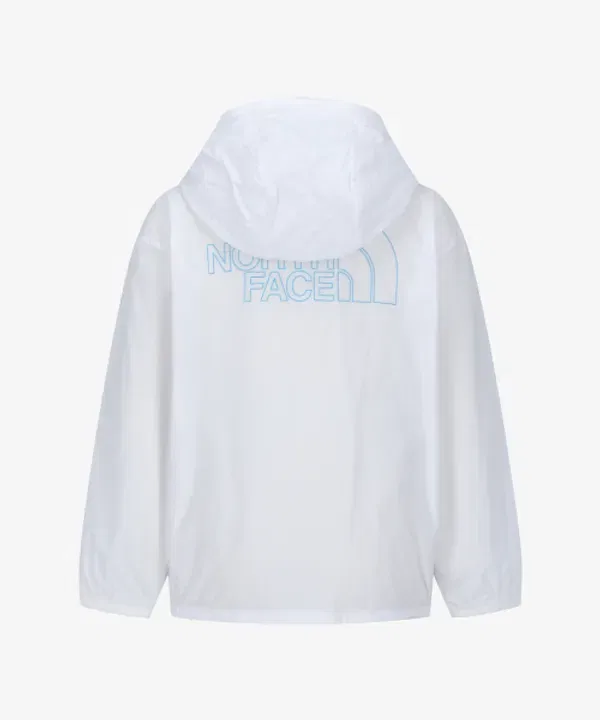 Пуховик Tailwind Hood, The North Face Kids, белый — фото 2