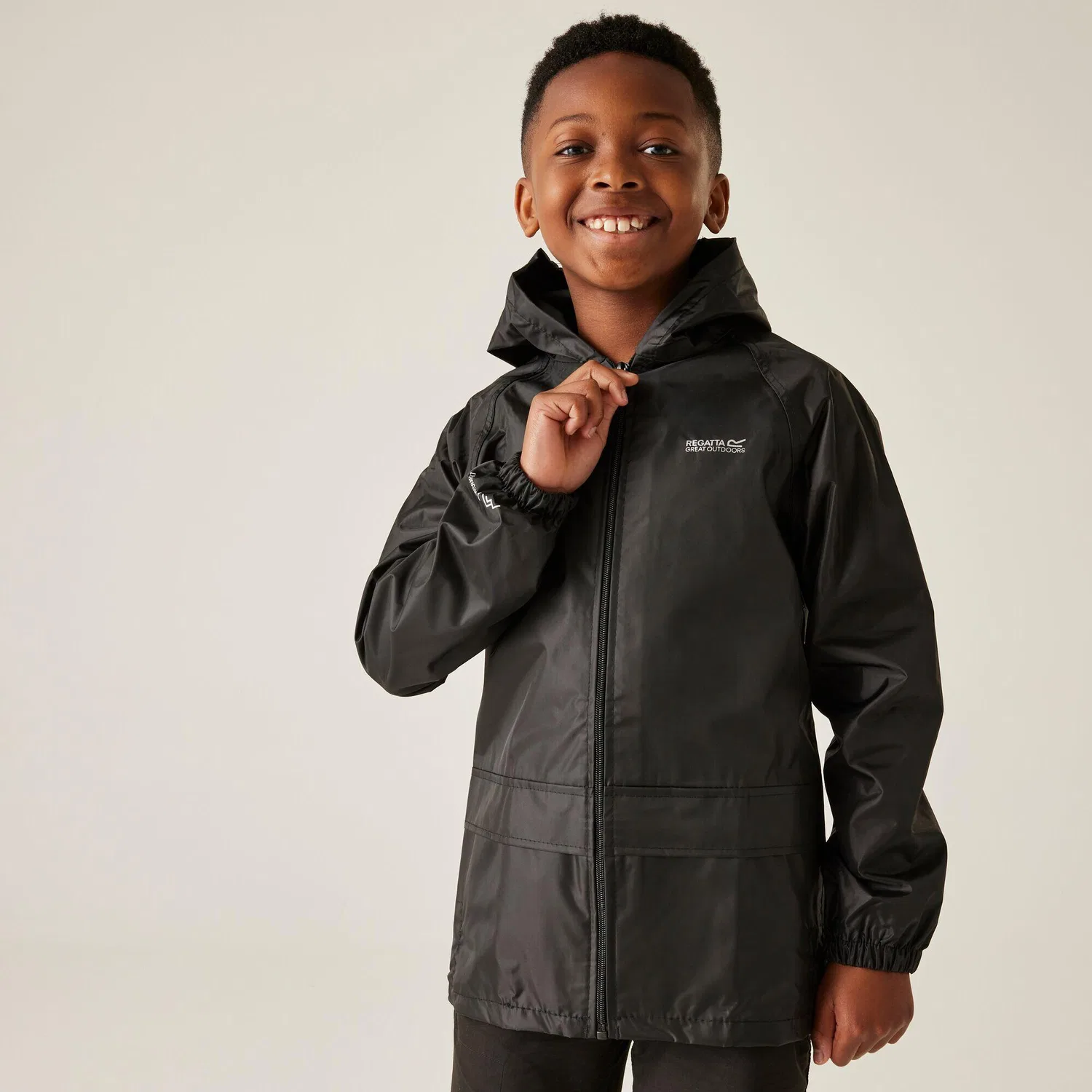 Детская водонепроницаемая куртка Kids Stormbreak Regatta, Schwarz