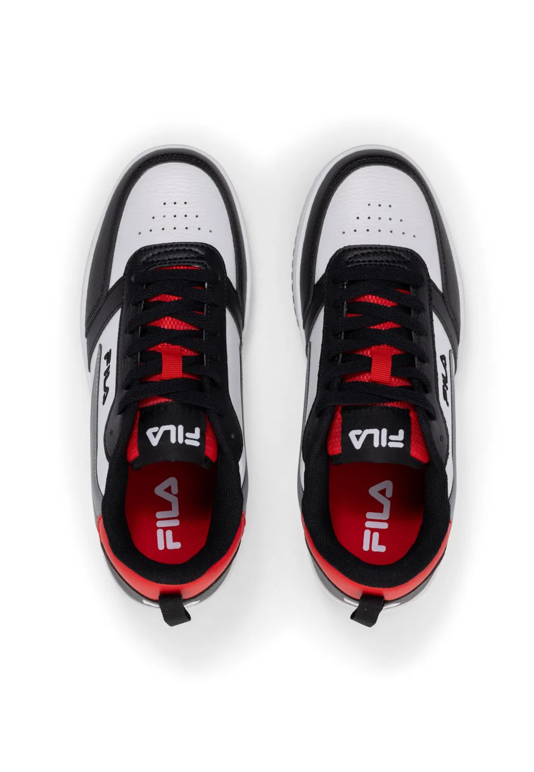 Детские кроссовки Fila Rega NF Fila, White Black Fila Red — фото 4