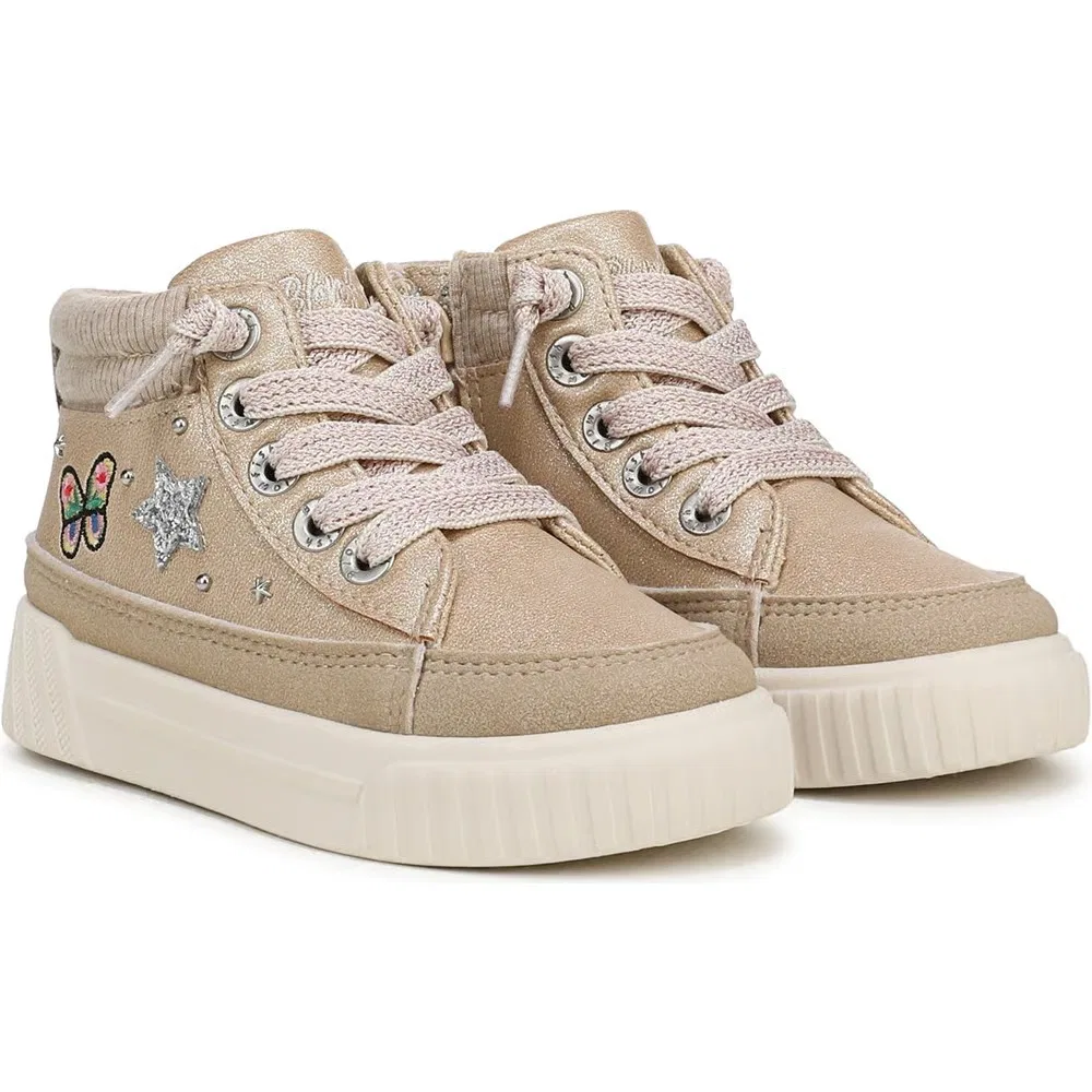 Детские высокие кроссовки Wander Up 3T Blowfish Malibu, Tan Faux Leather/Fabric