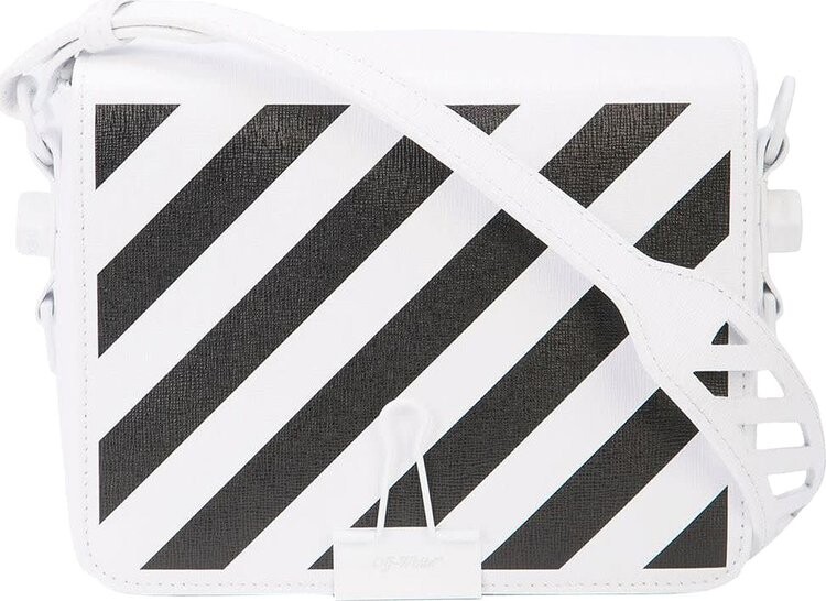 

Сумка Off-White Diagonal Flap Bag White, белый