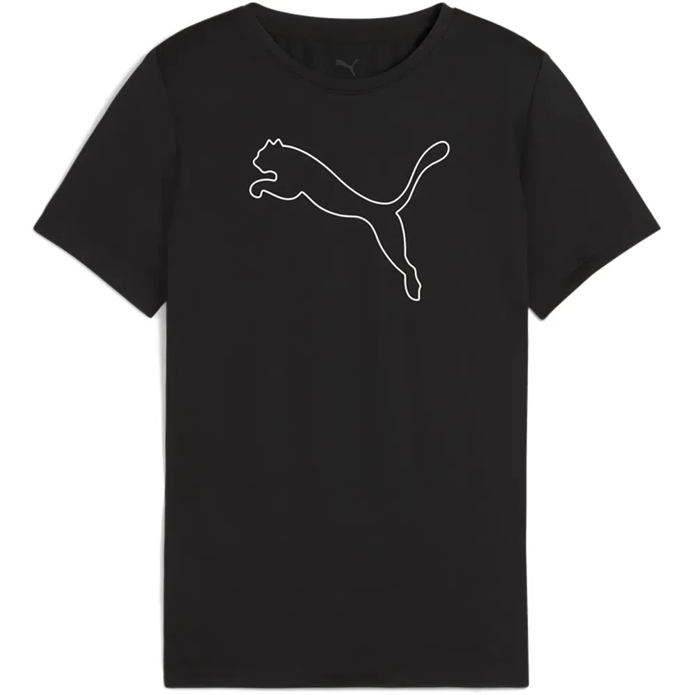 Футболка с коротким рукавом Tad Ess Cat Logo Puma, черный