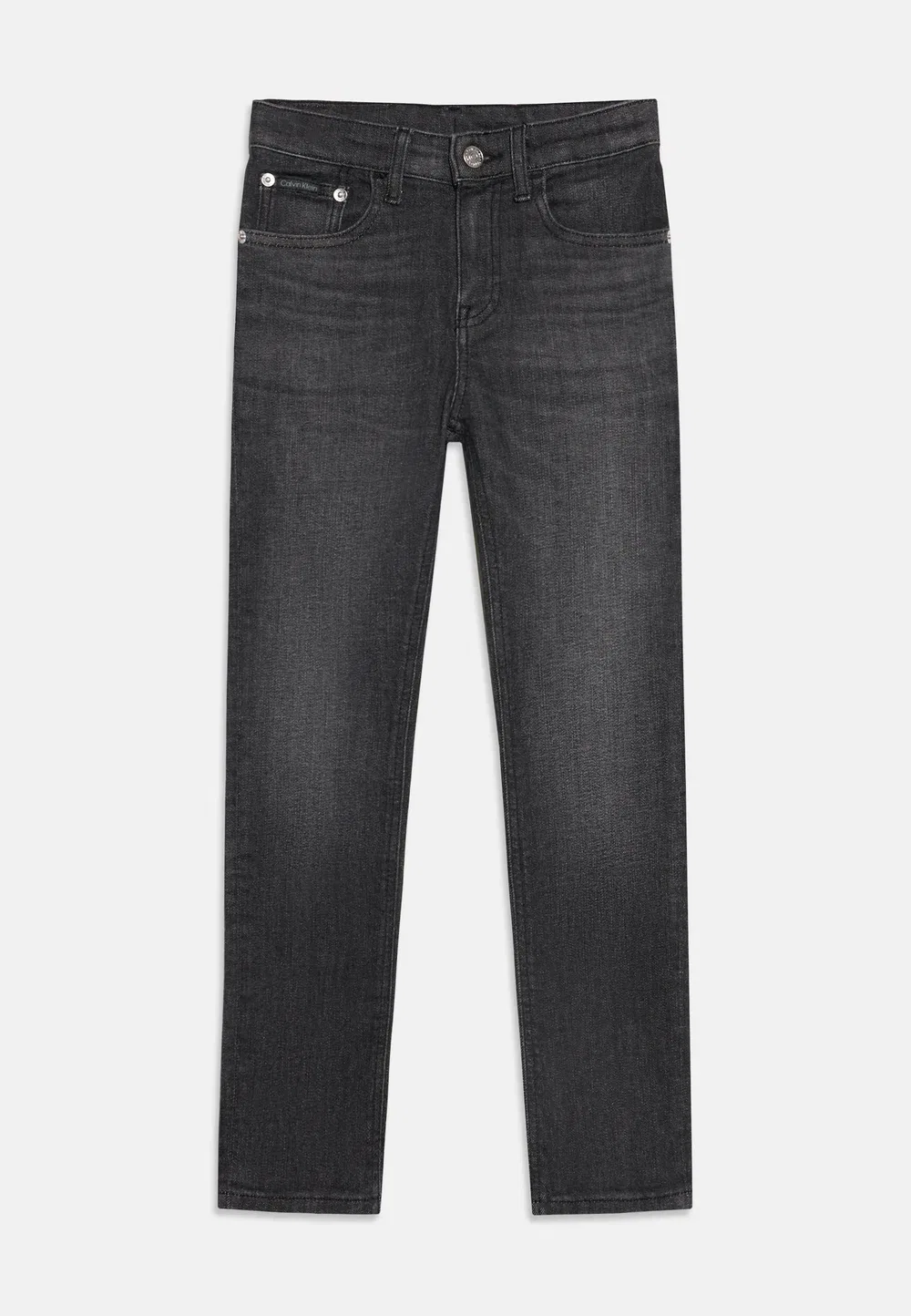 Стройный Эндрю - джинсы зауженного кроя Calvin Klein Jeans, Denim Black — фото 3