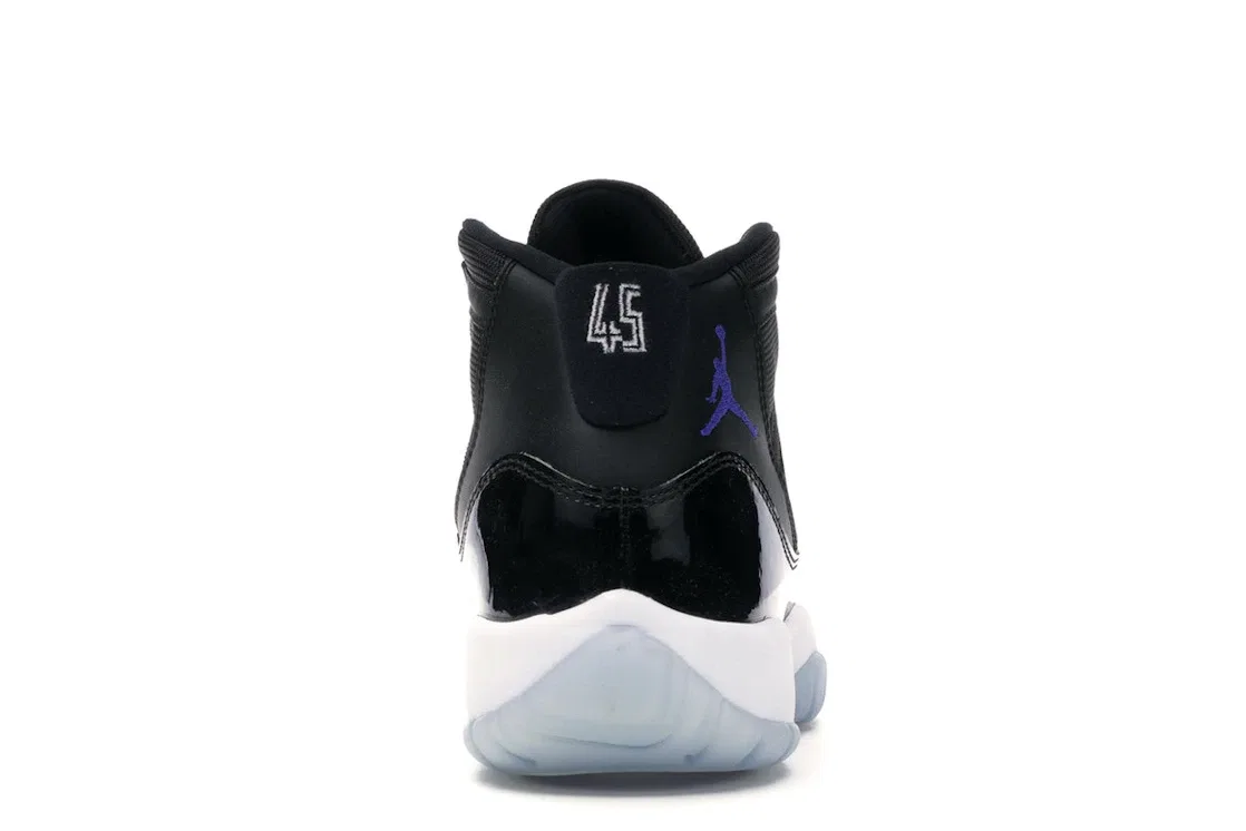 Детские кроссовки Air Jordan 11 Retro Space Jam 2016 Jordan, Black/Dark Concord-White — фото 4